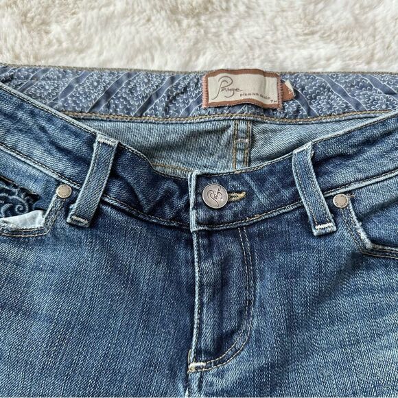 Paige size 29 bootcut blue jeans - Picture 7 of 10